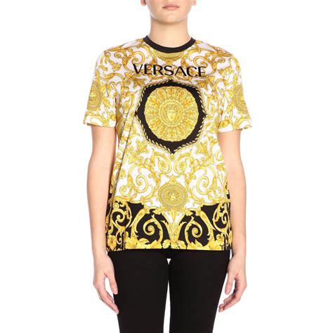 versace inspired women's shirts|women's gianni Versace t shirts.